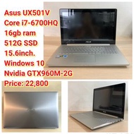 Asus UX501VCore i7-6700HQ16gb ram512G SSD