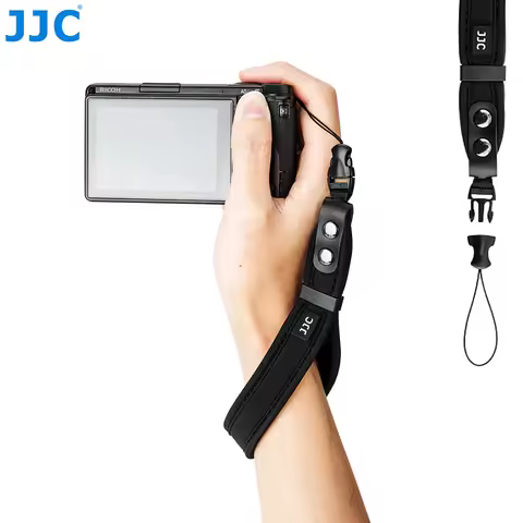JJC Universal Camera Strap Soft Neoprene Hand Wrist Strap for Sony ZV1 ZV-E10 RX100 RX100 VA V IV II