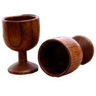 Wooden Wine Glass Exquisite Creative Solid Wood Glass Sour Date Wood Restaurant Wooden Glass E3BW