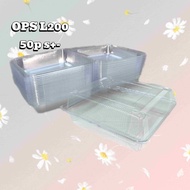 SW OP - L200 SQUARE CONTAINER 8"X8" BEKAS SEGI 4 SAMA / BEKAS KEK  BOX CONTAINER