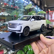 Mô hình xe CADILLAC ESCALADE 2023 1:32 kèm đế trưng bày