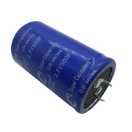 LazaraHome Blue Super Farad Capacitor 2.7V 500Fรถยนต์ตัวเก็บประจุESRต่ำUltracapacapacitor