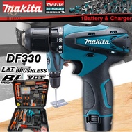 Makita 21V DIY Cordless Drill ScrewDriver Rechargeable Professional Multifunctional Screw drill