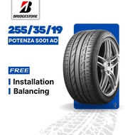 [Free Installation] 255/35/19 Bridgestone Potenza S001 AO  (Year 2024) NEW TYRE TIRE TAYAR