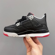 NK 4 Generation Trendy Shoes Retro Mid-help Casual Children's Shoes Basketball Shoes