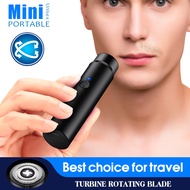 Men's Mini Electric Shaver Automatic Razor Trimmer Portable Beard Knife Shaver Rechargeable Razor Tr