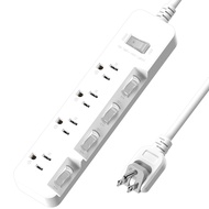 Umbrella 3P Extension Cord Rotating Plug 5 Cut 4 Seats (PU-3546)