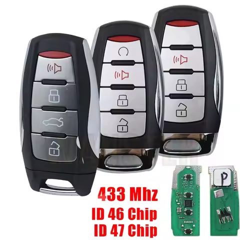 For GWM Cannon Poer Haval Hover H4 H6 H7 H9 F5 F7 H2S C30 C50 Coupe ID46/47 Chip 433mhz Car Key Fob