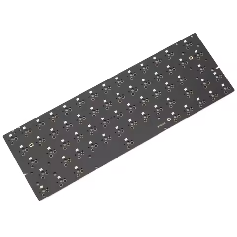 60% gh60 hot swappable Custom Mechanical Keyboard BM60 V2 bm60v2 with arrow key PCB program VIA full