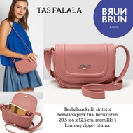 FALALA BRUNBRUN BRUN PARIS PINK SLING BAG Wanita BAG