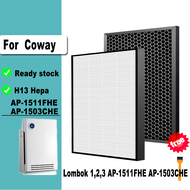 สำหรับ Coway เครื่องฟอกอากาศ AP-1511FHE AP-1503CHE AP1511FHE AP1503CHE AP1503CH เปลี่ยนแผ่นกรอง HEPA