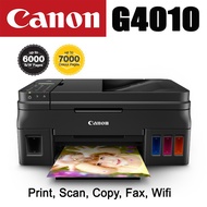 Canon PIXMA G4010 Refillable Ink Tank Wireless AIO With Fax