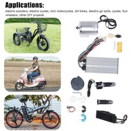 ชุดแปลงมอเตอร์สกู๊ตเตอร์ไฟฟ้าทนความร้อนได้72V 3000W ชุดมอเตอร์ไร้แปรงถ่าน6500Rpm ความเร็วสูงสำหรับมอ