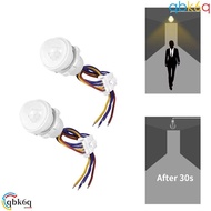 QBK6Q Smart Motion Sensor Switch, Embedded Design Wide Voltage Compatible Embedded Motion Sensor, Du