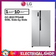 LG 508L Side by Side Fridge GCFB507PLAM / GC-FB507PLAM (Matte Black) Refrigerator GC-B507PQAM / GCB5