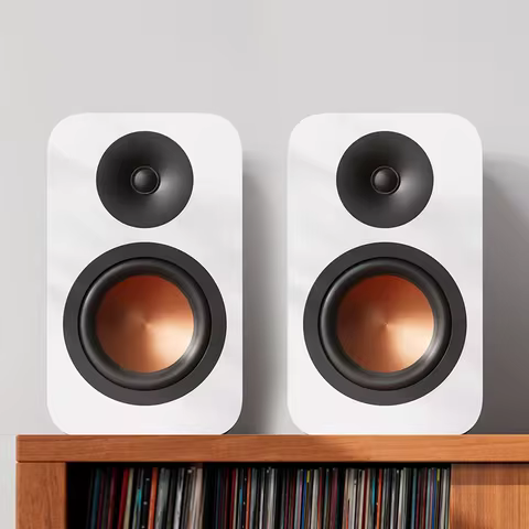 Fosi Audio SP601 4 Ohm 160W Passive Bookshelf Speakers HiFi Stereo Home Audio with 6.5" HybridCone C