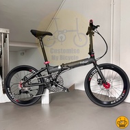 🐞 Fnhon Blast 22” 𝗠𝗥𝗧/𝗕𝘂𝘀-𝗳𝗿𝗶𝗲𝗻𝗱𝗹𝘆 Freebie 𝗟𝗶𝗴𝗵𝘁𝘄𝗲𝗶𝗴𝗵𝘁 Folding Bicycle Bifold Black Decathlon Casual