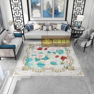 New Chinese Style Flowers Blooming Rich Parquetting Floor Tiles Custom-Made Entrance Hallway Living 