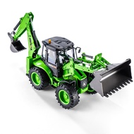 9CH RC Digger Loader Trucks HUINA 1579 1:14 RC Car Engineering Excavator Bulldozer Remote Control Ve