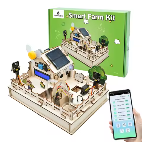 Keyestudio ESP32 Smart Farm Kit IOT Kit With ESP32 Board For Arduino Scratch 3.0 Graphical Programmi