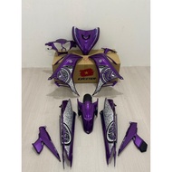 Coverset Batik Purple Lc135 V2 (087)Lc 135 v2