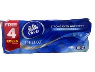 Vinda Deluxe Smooth Feel Toilet Tissue 3 Ply 16+4 Roll tissues paper tissue viral vinda deluxe toile