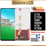 Original LCD Realme C75x Realme C75 Realme V70 V70s Realme V60 V60s Screen