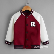 Unisex Small Boys Girls Baseball Jacket Original Premium Plain Fashion Jacket Custom Embroidery Scre
