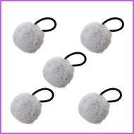 Furry Ball Ponytail Holders Women's Ponytail Furry Ball Hairband Fashion Hair Accessories Furry Ball