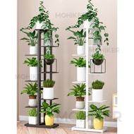 MK TLQ Plant Rack Shelf Potted Plant Stand Flower Pot Stand Indoor Outdoor Decrocate