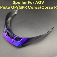 【2025NEW】Motorcycle Helmet Accessories Colorful Spoiler For AGV Pista GP/GPR Corsa/Corsa R Full Face