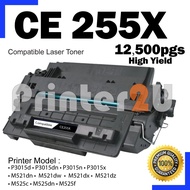 Compatible to H*55A CE255A H*-55X CE255X CE255 55A 55X M521 M521dn M521dw M521dx M521dz M525 M525c M