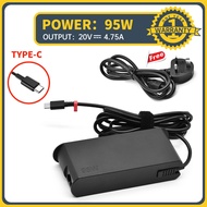 Lenovo 95W Type-C laptop charger for Lenovo Thinkpad Carbon x1 5th 6th Gen, GX20M33579 4X20M26268 Id