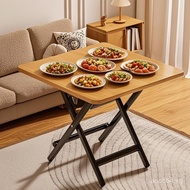 Folding Table Cross-Border Dining Table Small Square Table Simple Portable Dining Table Home Folding