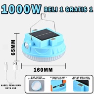 【#Beli 1 Gratis 1#】lampu emergency ufo Lampu emergency lampu outdoor lampu Solar100%Asli /lampu emer