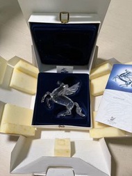 Swarovski 飛馬水晶擺設，珍藏版已絕版，連盒連證書