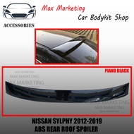 NISSAN SYLPHY 2012-2019 ABS REAR ROOF SPOILER ABS SKIRT LIP BODYKIT