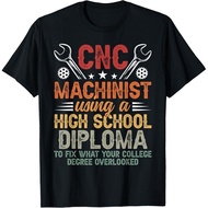 Cnc Machinists Machinist With Tolerance Issues Unisex Black T-Shirt