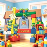 香港迪士尼樂園 Toy Story 反斗奇兵 Andy's Toy Box 安仔玩具屋 Alien 三眼仔 三眼怪 相架 相框 背面有磁石 80x60mm 全新正版 Disneyland HKDL 生