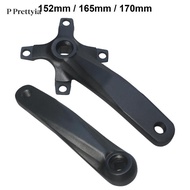 [P Prettyia] Bicycle Crankset, Mountain Bike Crankset, 104 BCD for Road Bikes, Bicycle Accessories