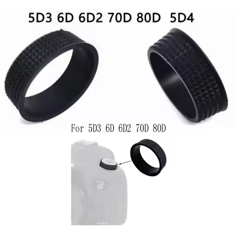 NEW Top Cover Dial Mode Button Circle Rubber For Canon 5D3 5DIII 6D 6D2 70D 80D Rubber Cover