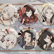 Onmyoji Pain Pack Other Side Flower Yamato Takiyasha Ji Shiranui Butterfly Spirit Bar Badge