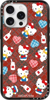 CASETiFY ลายสก๊อตรัก KT อะคริลิคใสแมวกับเคส Magsafe สำหรับ IPhone 17 Pro Max/ 17 16 15 14 13 Pro Max