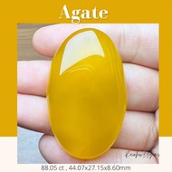 Agate Big Or Mora Yellow Gold Genuine Gem Natural With Product Certificate From The Shop.