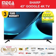 SHARP 2T-C43GH3000X 43" FULL HD GOOGLE LED TV