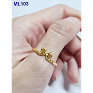 ▧Wing Sing 916 Gold Tightening Magic Spell Ring (Monkey King Sun WuKong) / Cincin Padu Emas 916