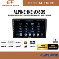 ALPINE INE-AX809 10-inch Digital Multimedia Receiver and Hi-Res Audio Playback