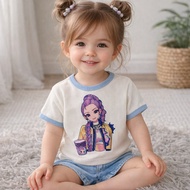 Hearts Fashion HUNTRIX RINGER Tops for 1-7 yrs old