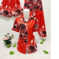 Toko F-Junior.Pajama 3in1 Manohara Flower,Ld:106cm. fit L to XL