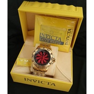 Jam Tangan Pria Invicta Flame Fusion Automatic Rosegold Combi Black Stainless Steel
